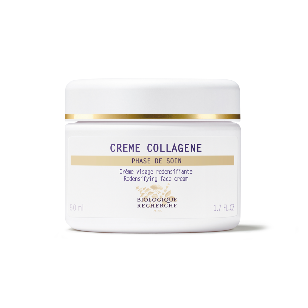 Biologique Recherche Crème Collagène redensifying face cream on a white background