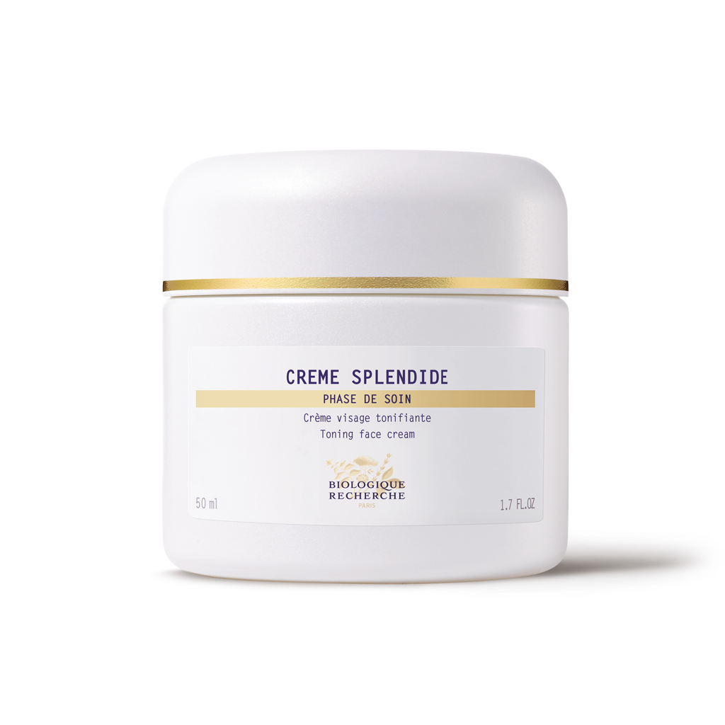 Biologique Recherche Crème Splendide toning face cream on a white background