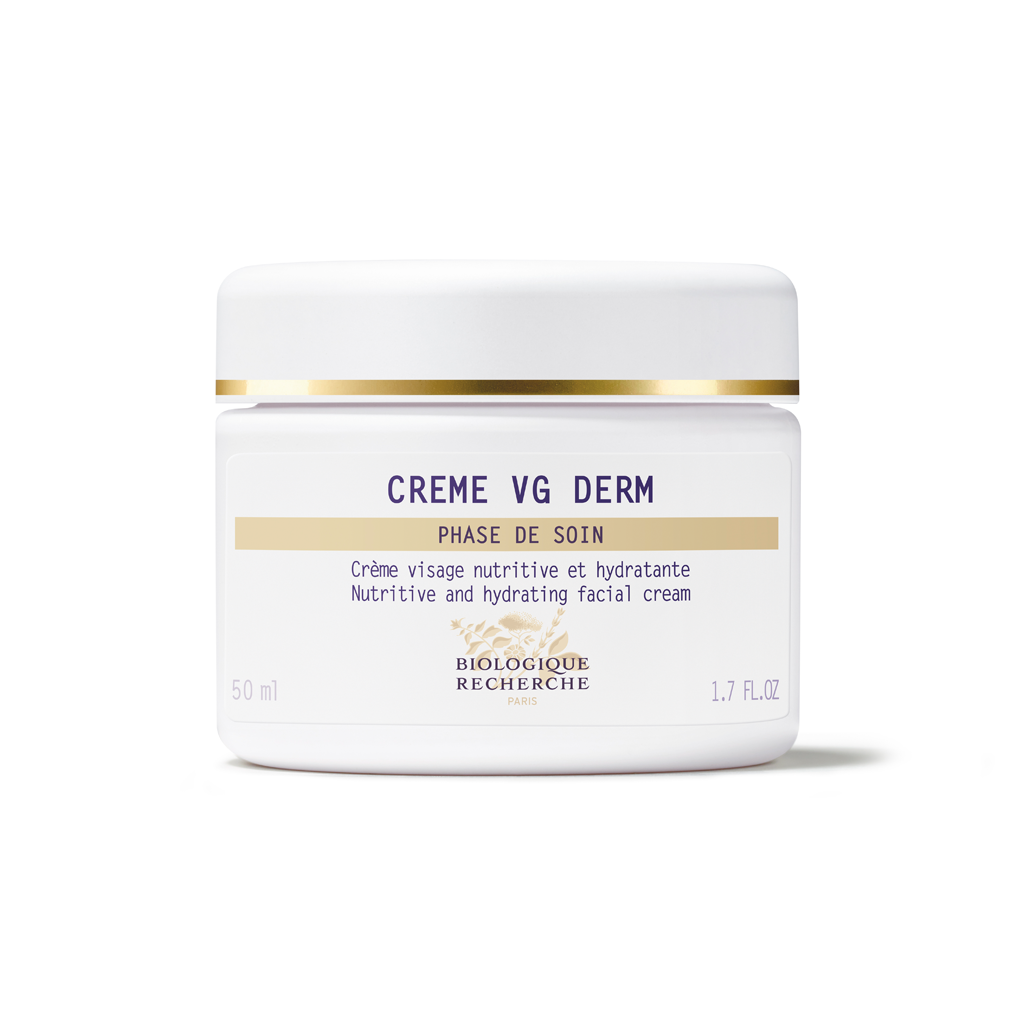 Biologique Recherche Crème VG Derm nourishing face cream on a white background
