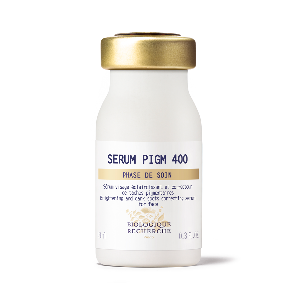 Biologique Recherche Sérum PIGM 400 brightening face serum on a white background