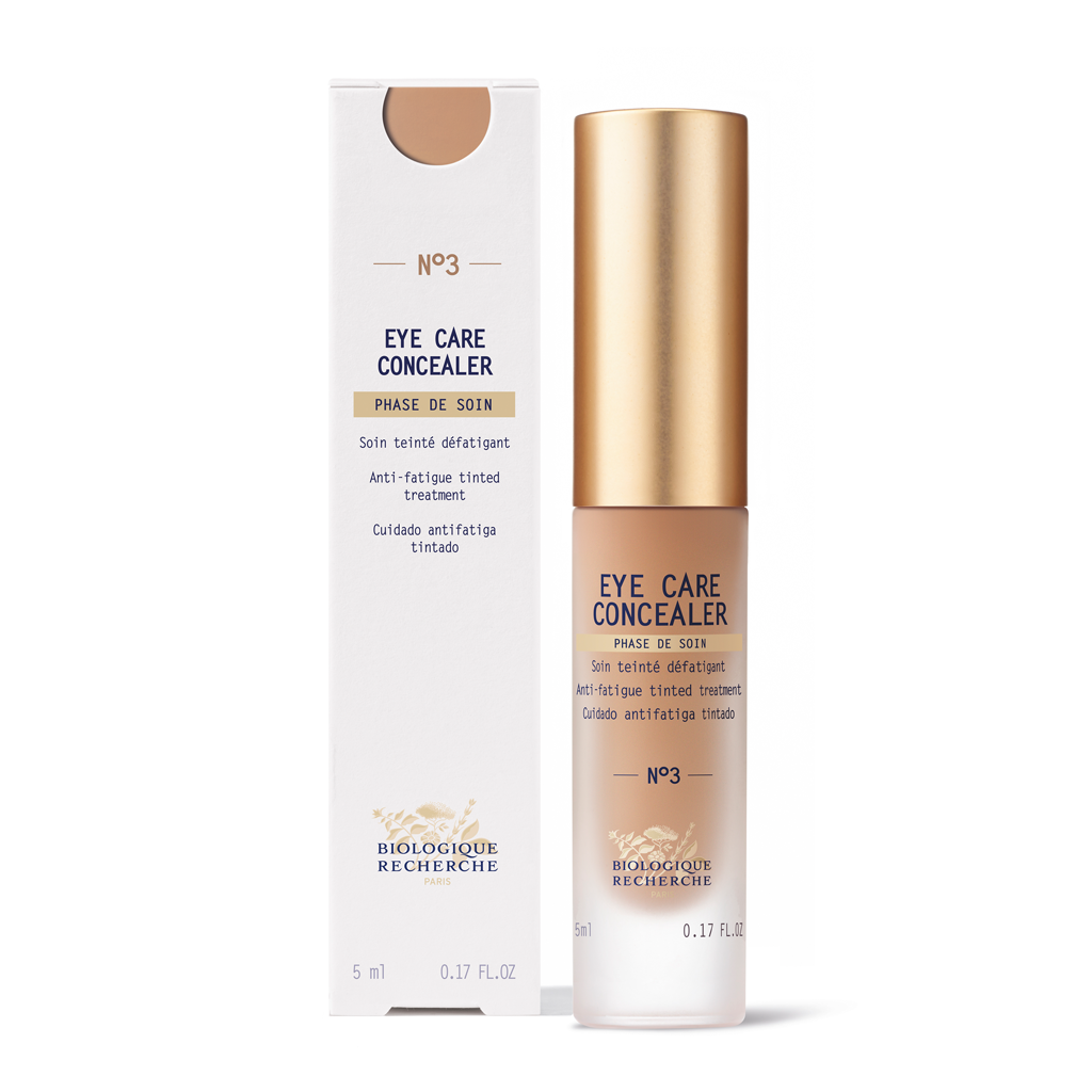 Biologique Recherche Eye Care Concealer N°3 tinted anti-fatigue eye treatment on a white background